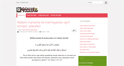 Desktop Screenshot of guncelvaaz.com